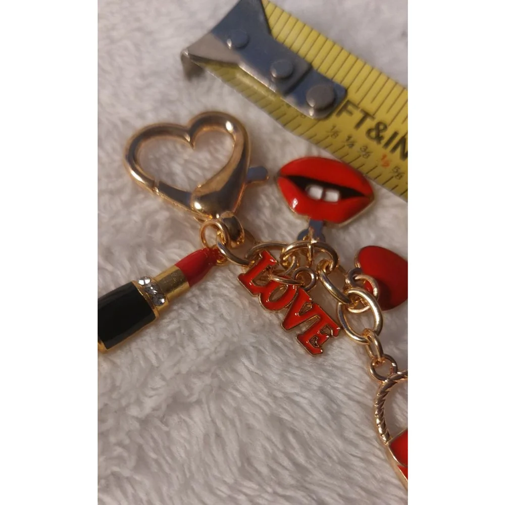 Everything Red, just in time for Valentine's or just for fun keychain